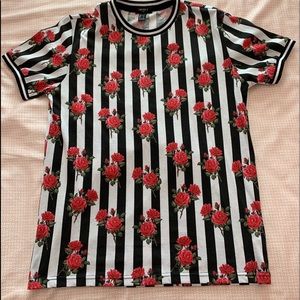Mens floral Tshirt